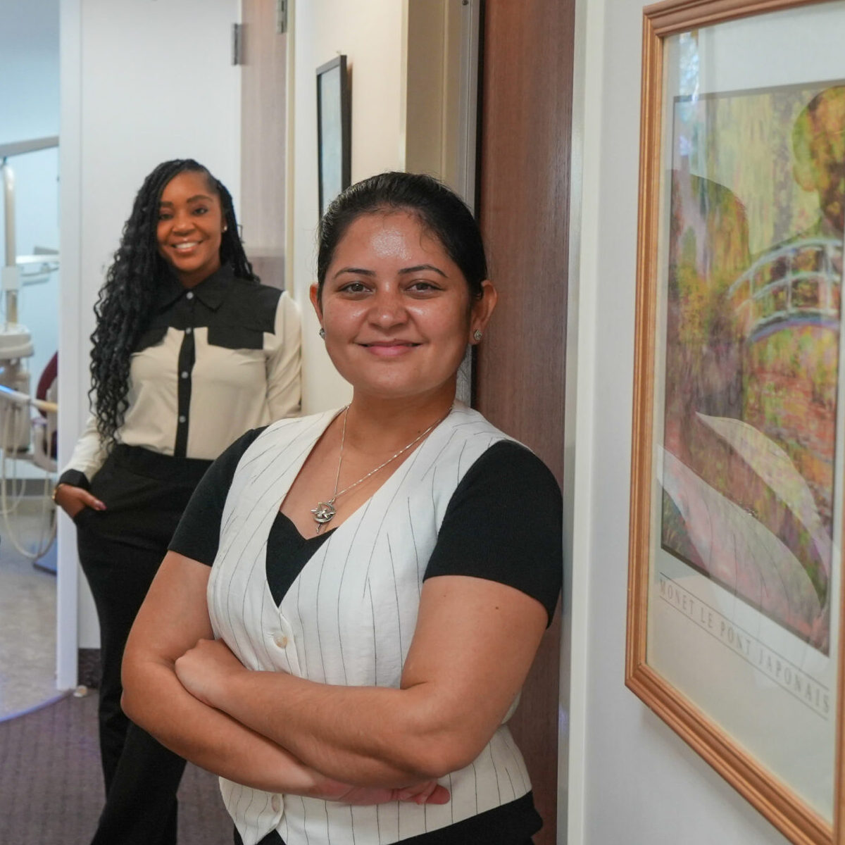 Dr. Nilima Runwal and Patrice parks